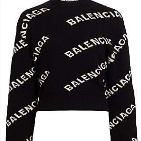 Balenciaga cropped sweater Clearance